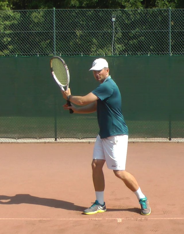 Kĩ thuật đánh tennis thuận tay